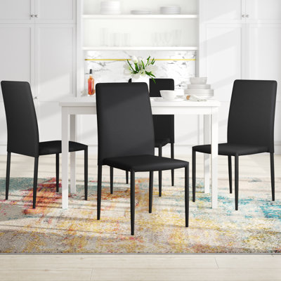 Nell Upholstered Stacking Dining Chair