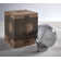 2.8W E27 ES XL Smoke Globe LED Non-Dimmable - 55lm 2000K Warm White