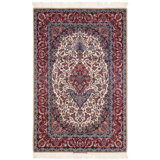 Oriental Area Rug in Ivory