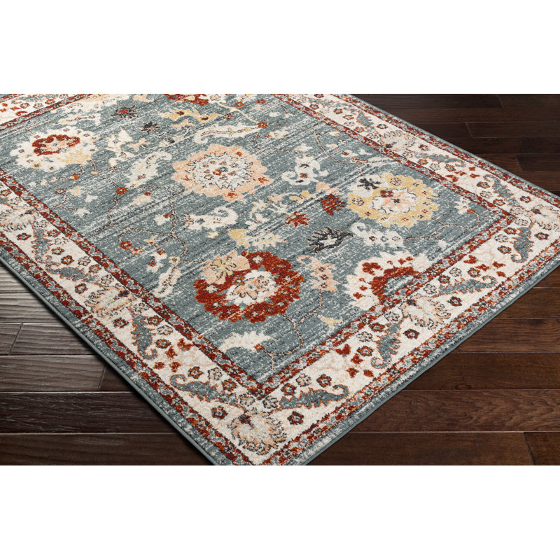 Aldusa Oriental Indoor Rug, Rectangle 5'3" x 7'