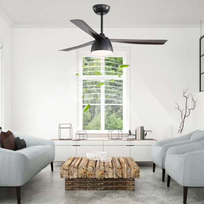 52'' Ceiling Fan Light With Remote