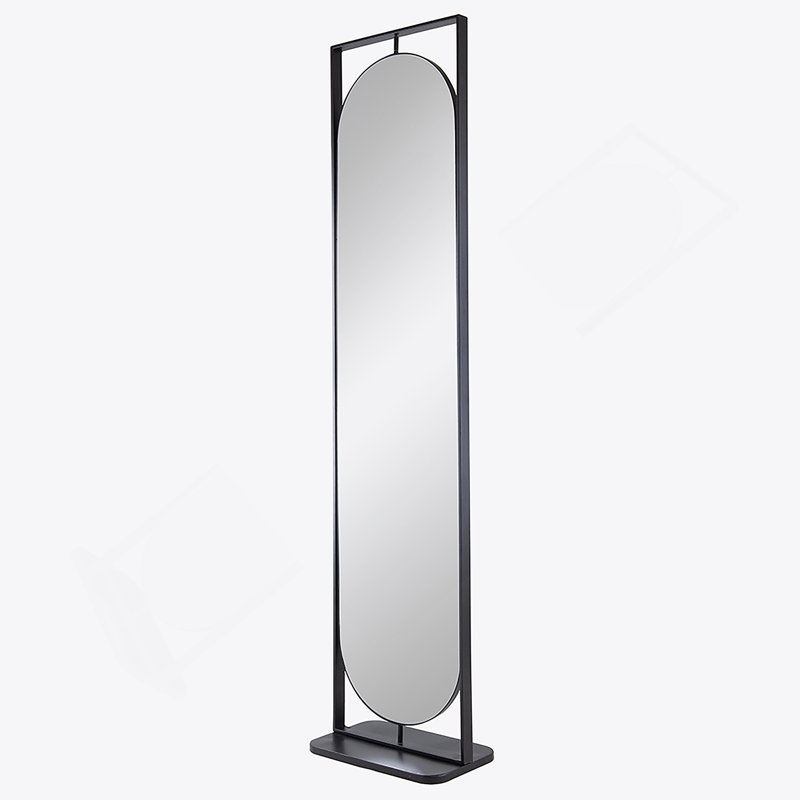 18" X 12" X78" Full Length Standing Mirror, 360° Swivel Floor Mirror  For Bedroom Living Room Vanity Entryway