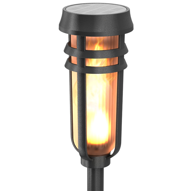 FoxFlame Metal Solar Torch