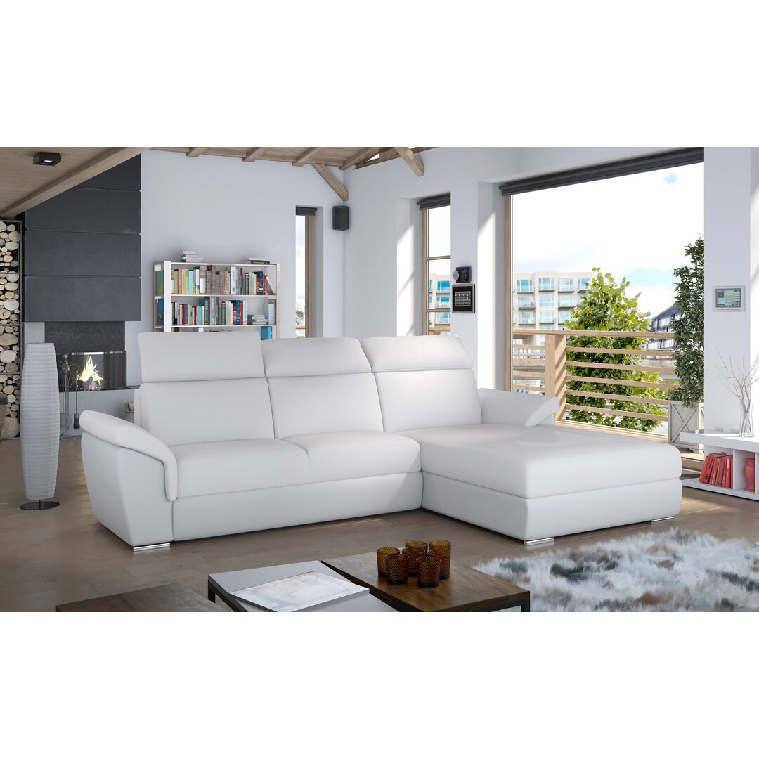 Ecksofa Gilcrease mit Bettfunktion