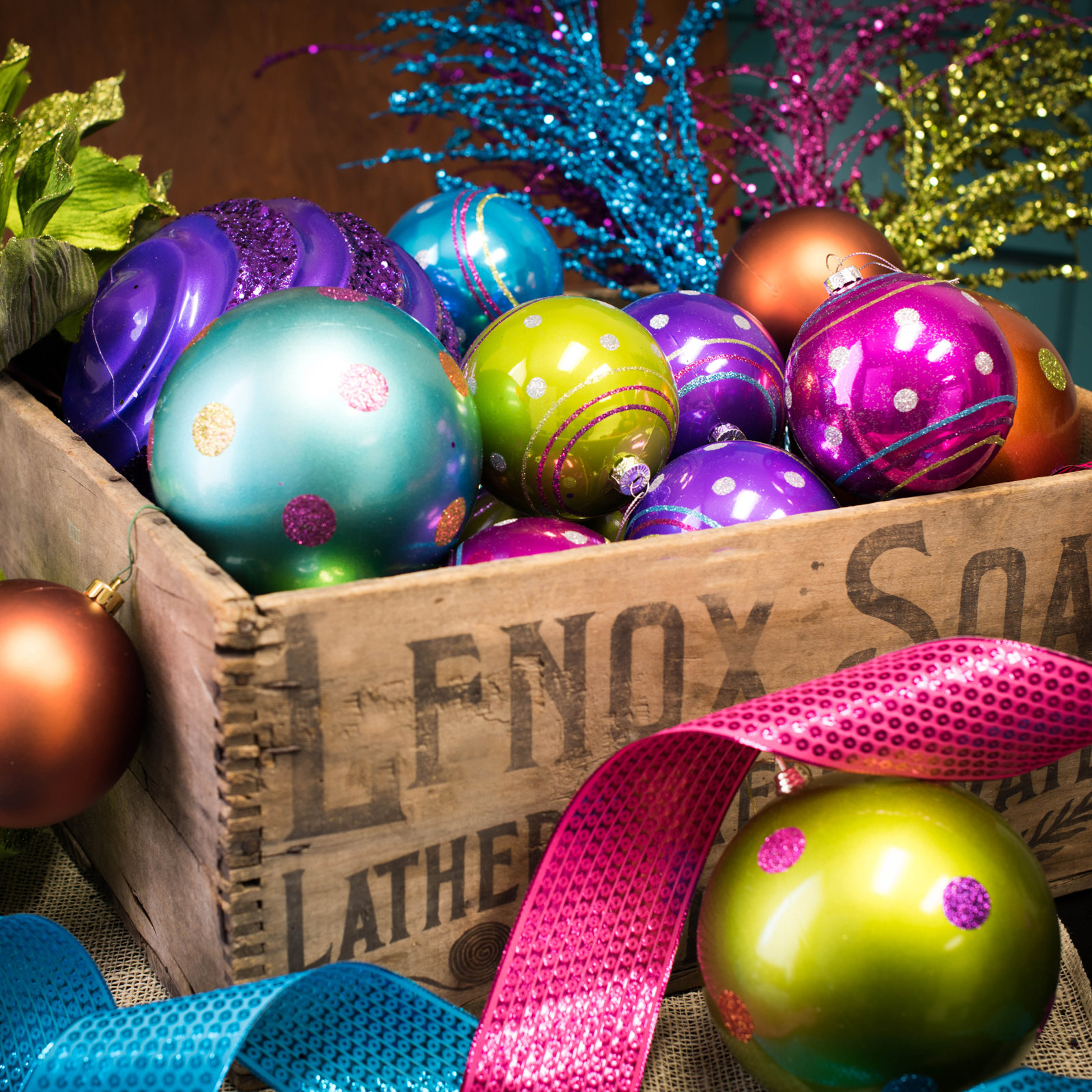The Holiday Aisle® 4" Shatterproof Bauble, Burnish Orange