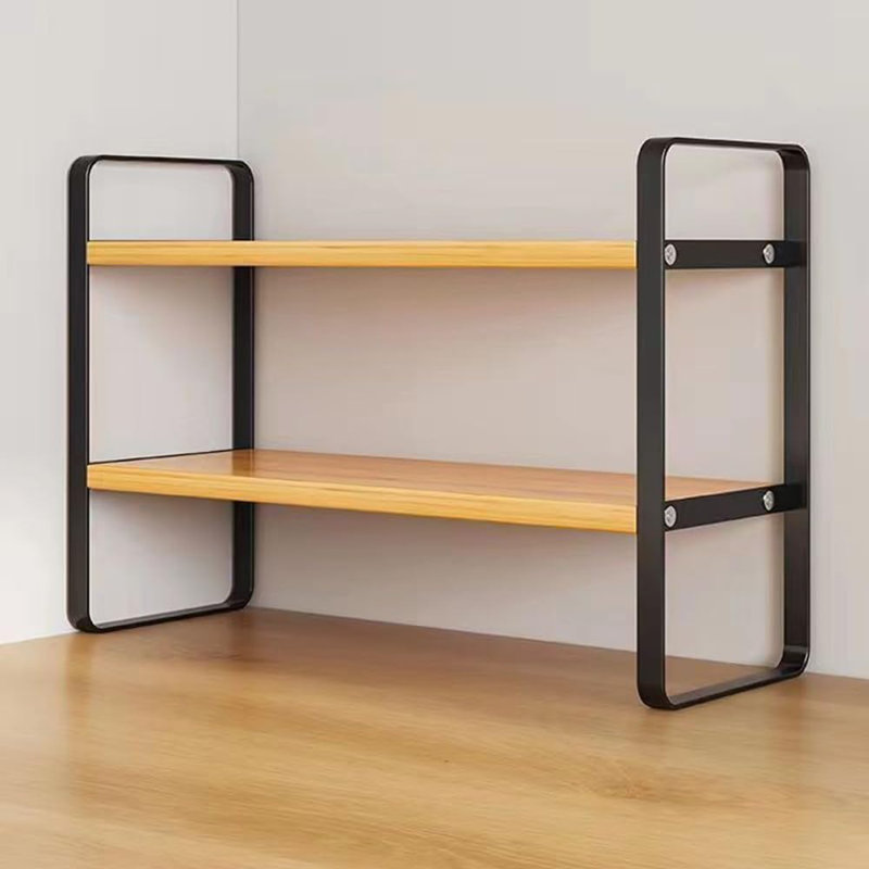 Étagère de bureau pour bureau, 2 niveaux