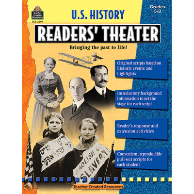 Us History Readers Theater Grade 5-8 Book