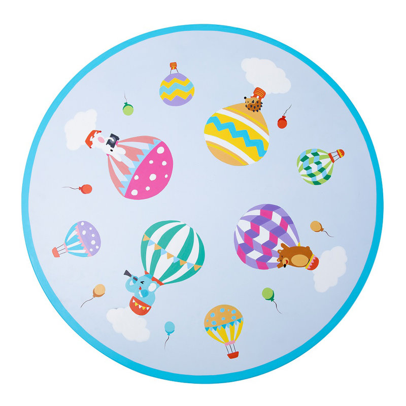Hot Air Balloon Kids Round Play Or Activity Table