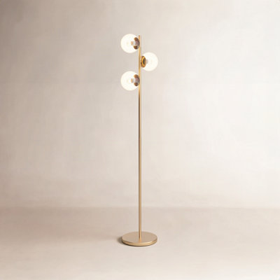 Bridgnorth 65'' Gold Floor Lamp