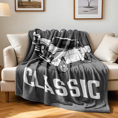Cadeaux de papa, cadeaux de couverture pour hommes, cadeaux d'anniversaire pour papa et grand-père, cadeau de gag amusant pour lui, cadeaux uniques pour les hommes qui ont tout, magnifique jeté de bout en bout 80 po x 60 po