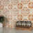 Costa 7.75" x 7.75" Ceramic Patterned Wall & Floor Tile