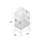 Cage large large noire par A&E-30980198-133571554