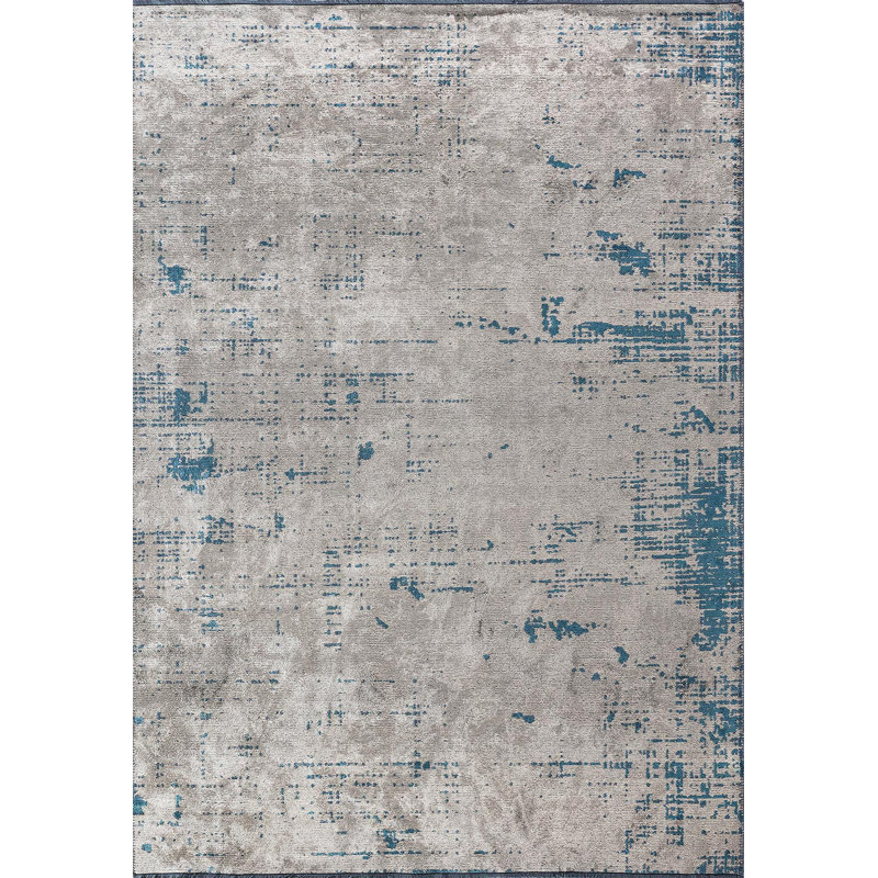 Rapture Abstract Area Rug, Square 9'