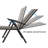 Bowlin Outdoor Metal Chaise Lounge