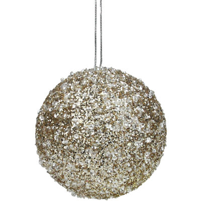 Sequin Ball Christmas Ornament