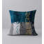 Abstract Throw Pillow-434195037