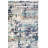 Felty Abstract Cream/Blue Area Rug-1583789080