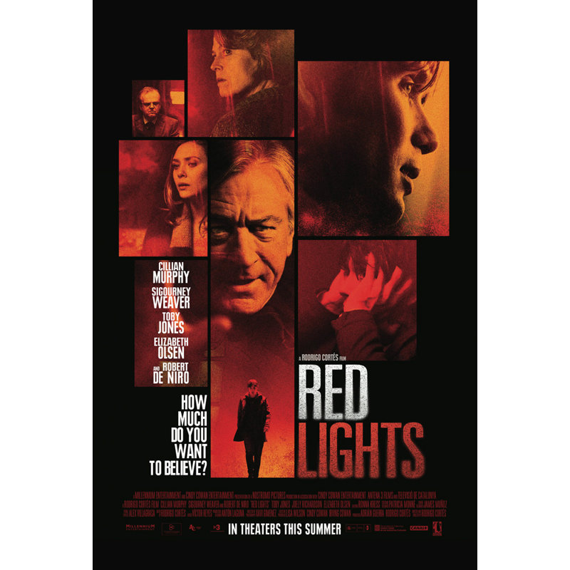 Red Lights, 24" H x 16" W