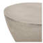 Table d'appoint d'extérieur MGO, gris clair