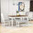 Antanea 6 - Person Four Leg Dining Set-233322973-233322974-233322975