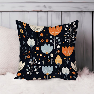 Botanical Scandinavian Flower Pattern IV