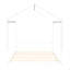 Lit maison en bois avec tête de lit Waverton-558169727
