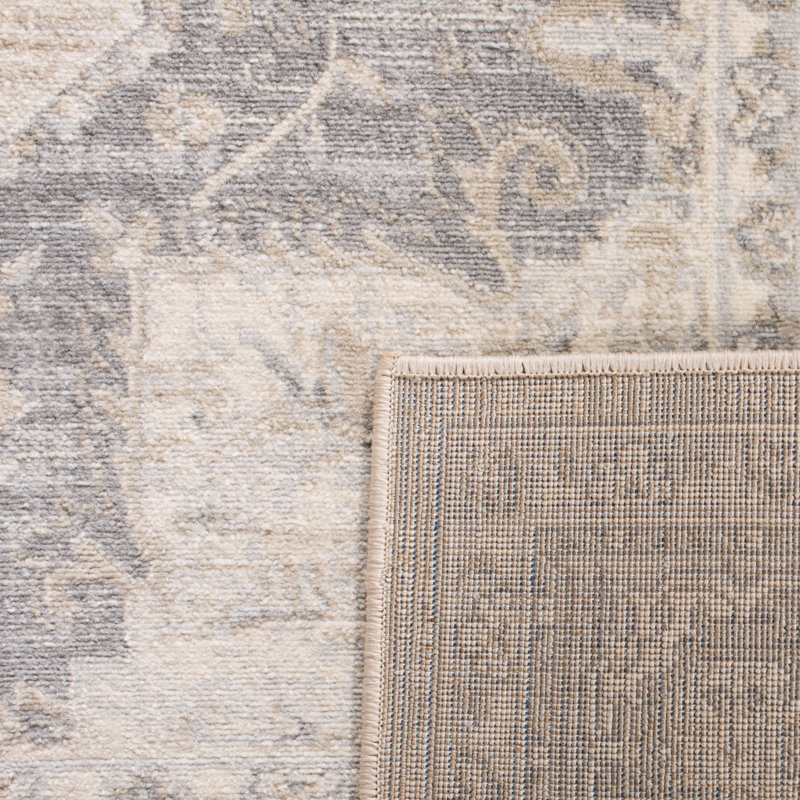 Hogan Oriental Area Rug, Cream/Grey, Rectangle 183 x 274 cm