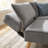 72.8" Convertible Futon Sofa Bed – Navy Blue Velvet, Adjustable Recliner Sleeper Couch, 3‑in‑1 Split Back, 5‑Position Armrests – Compact Sofa Bed for Small Spaces, Living Room, Bedroom, or Apartment-450216274
