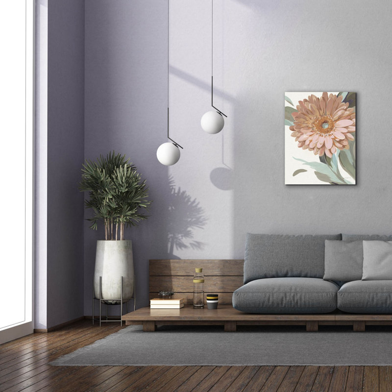 «Jewel Of The Garden 2 Pastel» par Danhui Nai, art mural sur toile, H 34 po x l 26 po