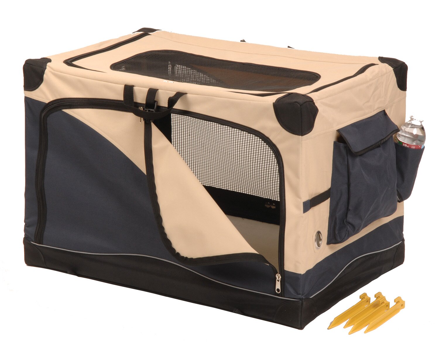 outdoor soft dog crate