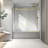 Frameless Shower Door with Adjustable Soft Closing Function