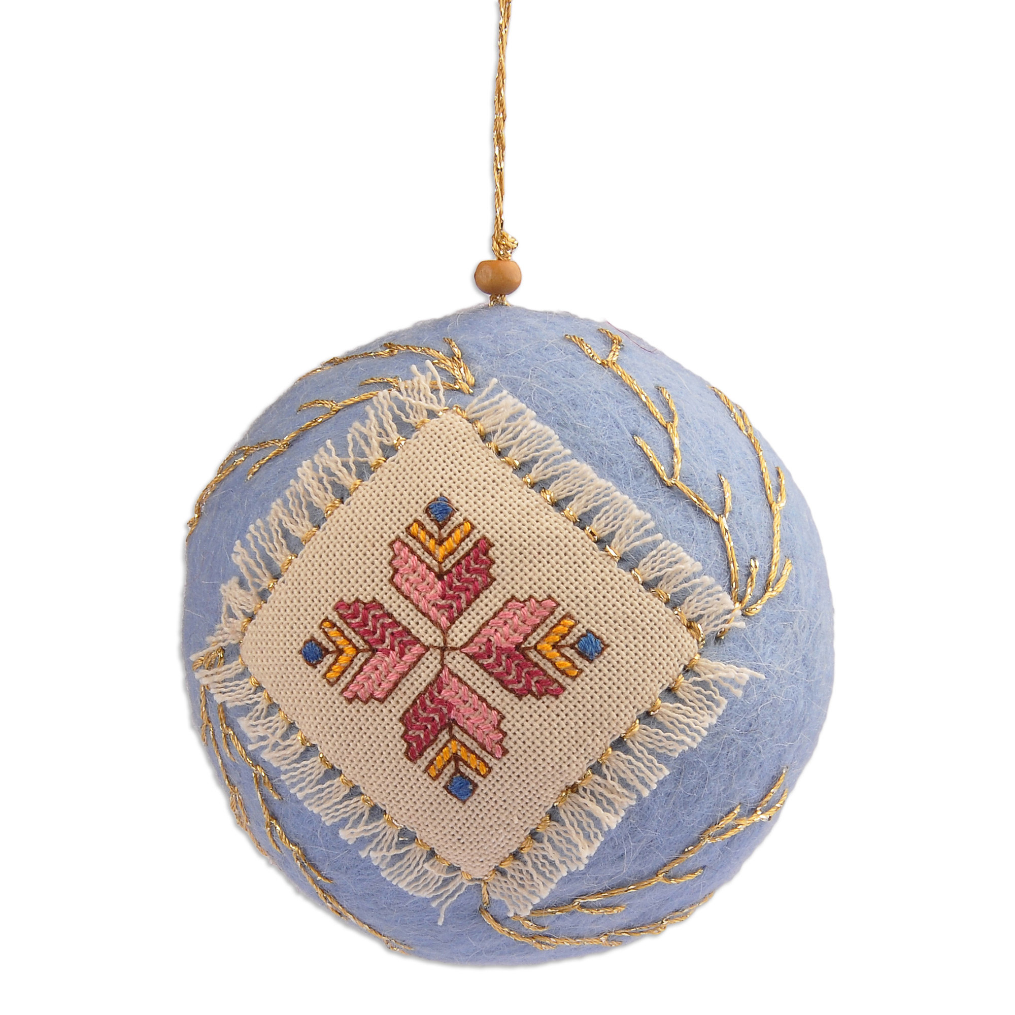 The Holiday Aisle® Wood Ball Ornament & Reviews