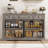 Shondolyn 54'' Sideboard Buffet with Drawers, Credenza Storage Cabinets (Adjustable Shelf)-925053963