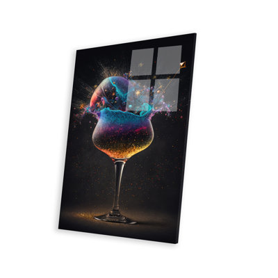Impression de martini magique sur verre acrylique