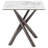 Newport Mirage White End Table