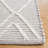 Jacques Hand Woven Wool/Cotton Geometric Rug in Gray/Ivory-1731042198