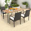 Chaise de patio avec coussin Isileli
