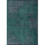 Rapture Abstract Area Rug in Green