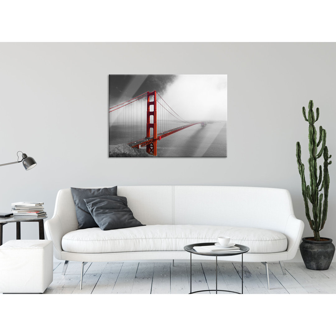 Glasbild | Wandbild Auf Echtglas | Golden Gate Bridge LF5184