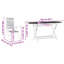 Garden Dining Set Folding Manual 7 Pcs-29148526