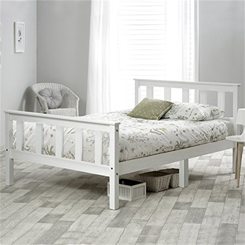 Tapia Solid Wood Bed, Single (3')