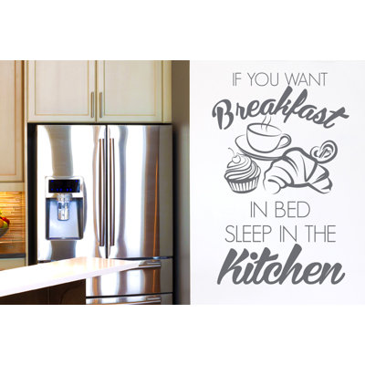 Food & Beverage Non-Wall Damaging Wall Decal