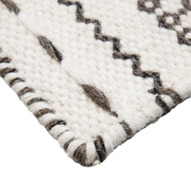Pickwick Hand Woven Antracit Indoor Rug, Rectangle 140 x 200cm