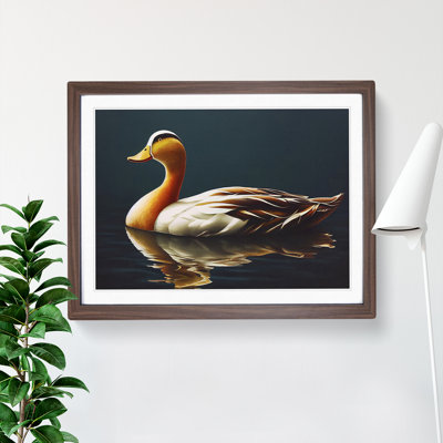 Extraordinary Duck 1 Piece Single Picture Frame Wall Art