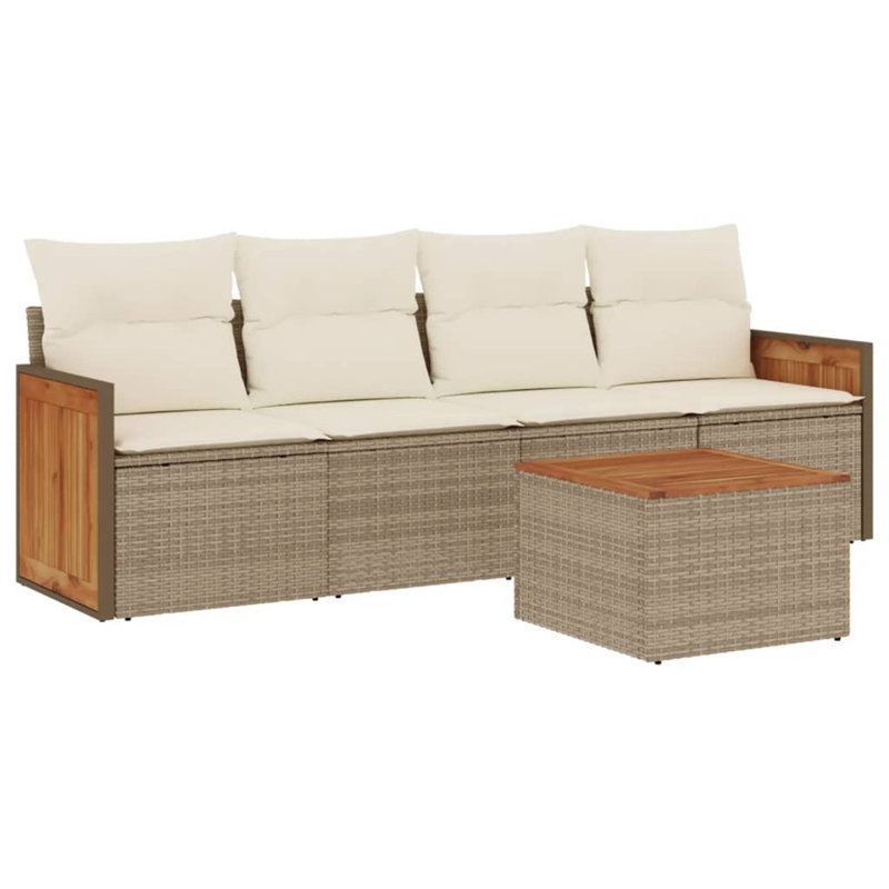 Ensemble de canapé de jardin Vidaxl