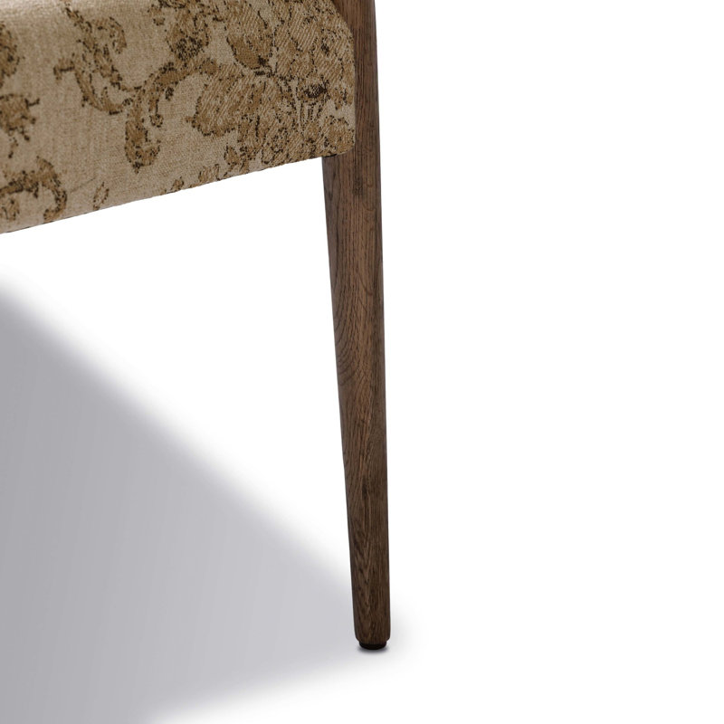 Chaise sans accoudoirs Tara Yokum, Fallingbrook naturel, Chêne grillé