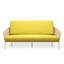 Housse pour canapé-lit réversible en tissu de polyester réversible avec fermeture à glissière 3 côtés-96484512-87758523