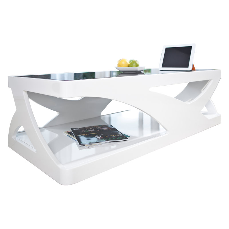 Arnisha Abstract Coffee Table with Storage