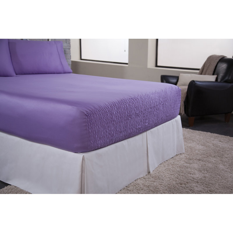 Ensemble de draps 500TC, Très grand californien, Violet