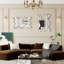 Miroir mural Hilberto